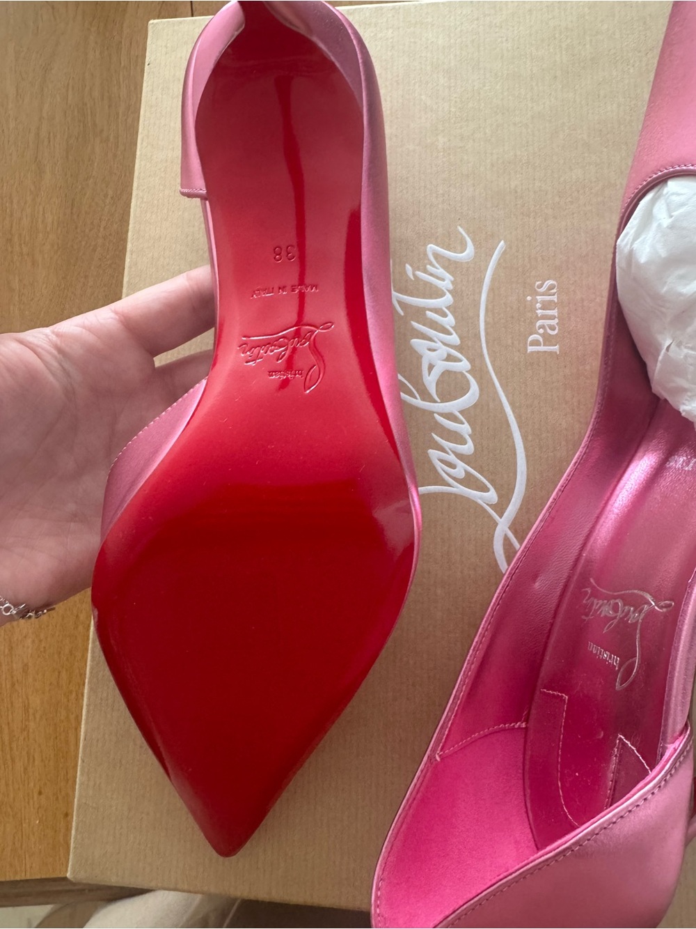NEW Christian Louboutin Iriza 85 Heels - Picture 4 of 7